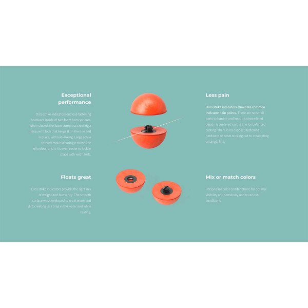 Oros Strike Indicators 3 Pack